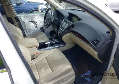 2014 Acura Mdx Tech Pkg z USA, uszkodzony, nr VIN 5FRYD4H40EB045338